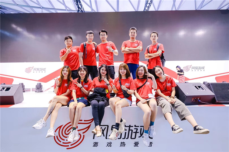 2019年ChinaJoy網(wǎng)易游戲展臺